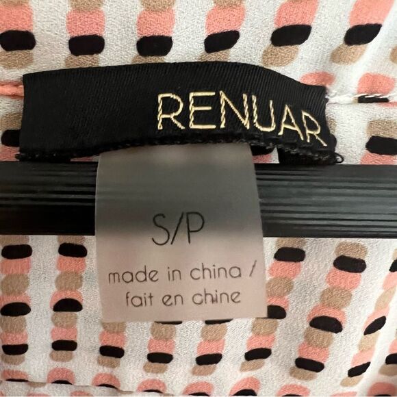 RENUAR blouse from boutique at Four Seasons. Sz Small EUC - Picture 8 of 10